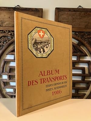 With a 1916 Driver's License: Album du Service Des Transports Etapes--Chemins De Fer Postes--Auto...