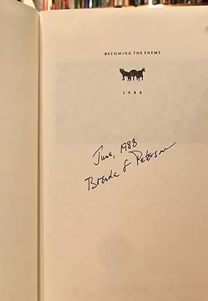 Becoming the Enemy A Novel -- Signed Copy