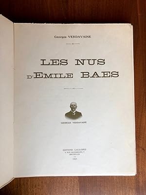 Les Nus d'Emile Baes -- Limited Edition