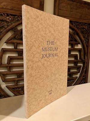 The Museum Journal Vol. XIX No. 2; June 1928