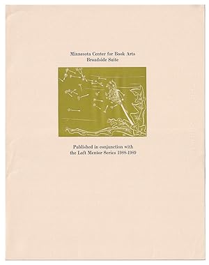 Minnesota Center For Book Arts Broadside Suite; Published In Conjunction With The Loft Mentor Ser...