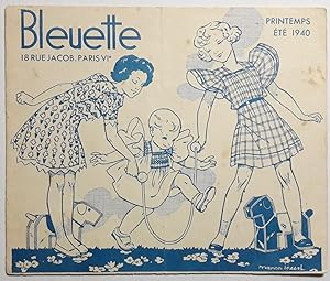Catalogue Bleuette. Printemps-Eté 1940.