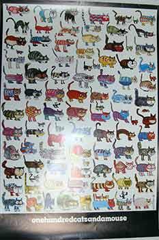 One Hundred Cats and a Mouse. (Poster).