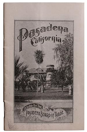 Pasadena. Los Angeles County California in 1900
