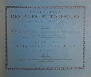 Collection des Vue pittoresques au canton d'Ury, Objects qui ont rapport a l'Hystoire de l'orrigi...