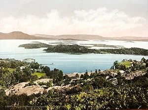 Islands From Luss Quarries, Loch Lomond. 13007.