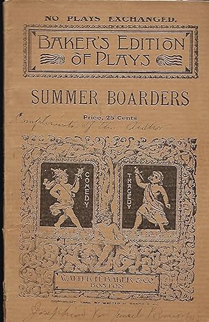 SUMMER BOARDERS; OR, THE GREAT JEWEL MYSTERY: A COMEDY-DRAMA IN FOUR ACTS