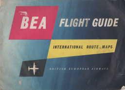 BEA flight guide : international route Maps