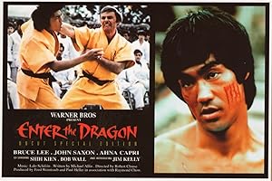 Bruce Lee Enter The Dragon Fight Special Edition Movie Postcard