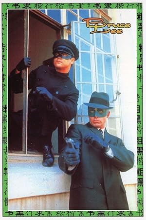 Bruce Lee The Green Hornet Kato Fight Scene Movie Postcard