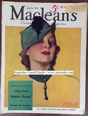 MacLEAN'S, Canada's National Magazine, Vol. 49 No, 11, June 1, 1936