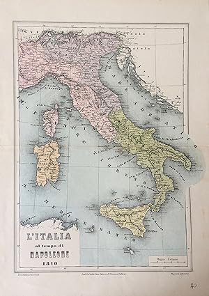 L'Italia al tempo di Napoleone 1810