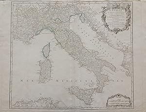 L'Italie qui comprend les Ètats de PiÈmont, les DuchÈs de Milan, de Parme [.] Genes [.] le Grand ...