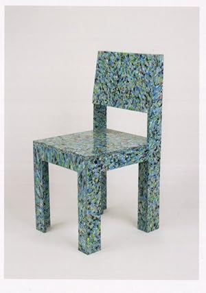 RCP2 Chair Recycled Plastic Invention Jane Atfield Design Postcard