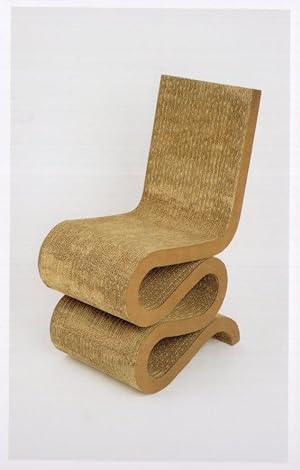Wiggle Side Chair Cardboard Furniture Invention London Museum Postcard