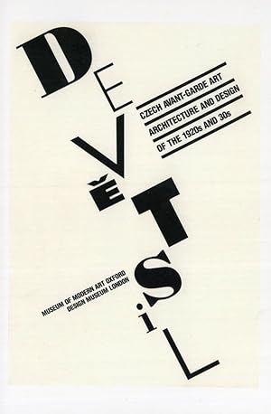 Devetsil Czech Avant Garde Art 1920s Architecture & Design Exhibition Postcard