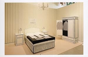 Paul Smith Designer Luxury Home Bedroom Display Design Postcard