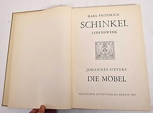 Karl Friedrich Schinkel Lebenswerk: Die Mobel