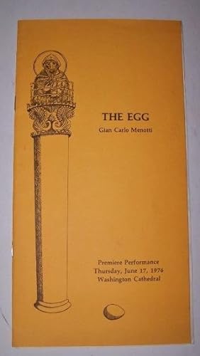 American Premiere of MARTIN'S LIE and World Premiere of THE EGG - An Operatic Riddle Music and Li...