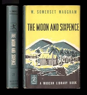 The Moon and Sixpence by W. Somerset Maugham, Modern Library Book No. 27 from 1963 Vintage Hardco...