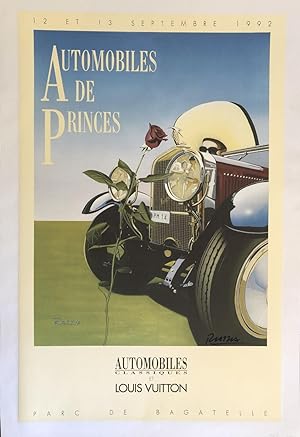 AUTOMOBILES DE PRINCES. Automobiles CLASSIQUES et Louis Vuitton. 12 et 13 September 1992