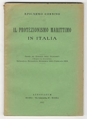 Il protezionismo marittimo in Italia.