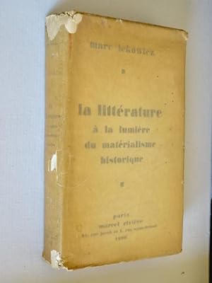 Ickowicz, Marc - La Littérature à la lumière du matérialisme historique