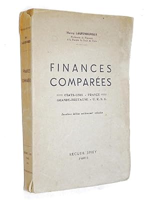 Laufenburger, Henry - Finances comparées, États-Unis, France, Grande-Bretagne, U.R.S.S. 2e édition.