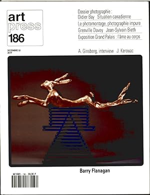Revue Art Press N°186 - BARRY FLANAGAN - Décembre 1993