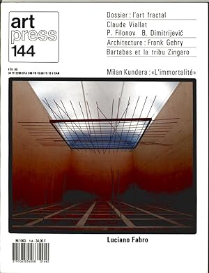 Revue Art Press N°144 - LUCIANO FABRO - Février 1990