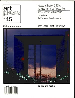 Revue Art Press N°145 - La Grande Arche - Mars 1990