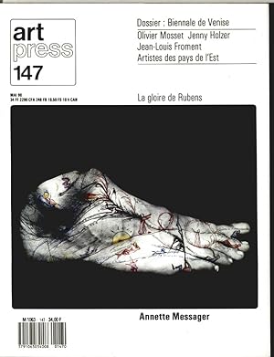 Revue Art Press N°147 - ANNETTE MESSAGER - Mai 1990