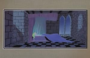 Sleeping Beauty Four Poster Bed In Castle Film Movie Postcard