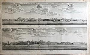 Vue de l'Entrée de Chequetan ou Seguataneo, restant au N. E. à la distance de 5 Milles [and] Vue ...
