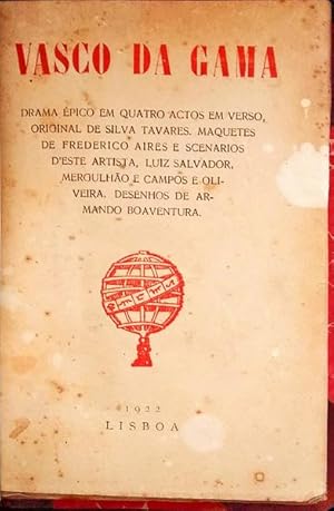 VASCO DA GAMA: DRAMA ÉPICO EM QUATRO ACTOS EM VERSO,