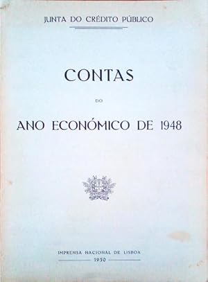 CONTAS DO ANO ECONÓMICO DE 1948.