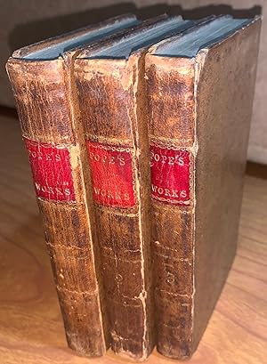 The Poetical Works of Alexander Pope, in 3 Volumes