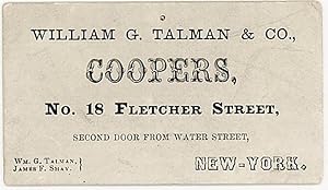 William G. Talman & Co. - Coopers