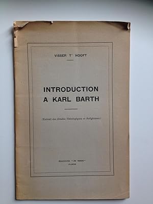 Introduction à Karl Barth
