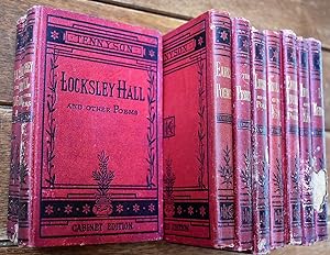 THE WORKS OF ALFRED TENNYSON 10 Volume Cabinet Edition