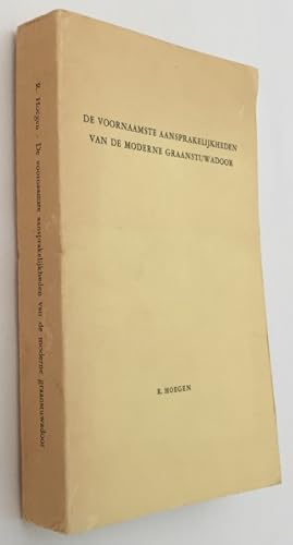 De voornaamste aansprakelijkheden van de moderne graanstuwadoor. Academisch proefschrift