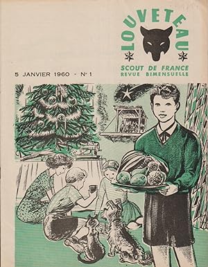 Louveteau 1960 N° 1. Revue bimensuelle des Scouts de France. 5 janvier 1960.