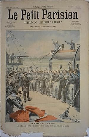 Le Petit Parisien - Supplément littéraire illustré N° 794 : Le drame de Chemulpo, les marins du "...