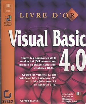 Visual Basic 4.0. Livre d'or. Toutes les nouveautés de la version 4.