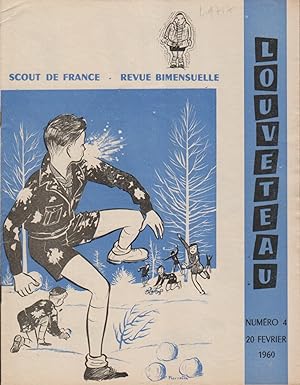 Louveteau 1960 N° 4. Revue bimensuelle des Scouts de France. 20 février 1960.