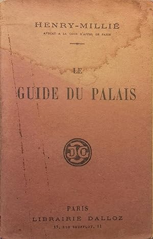 Le guide du Palais.
