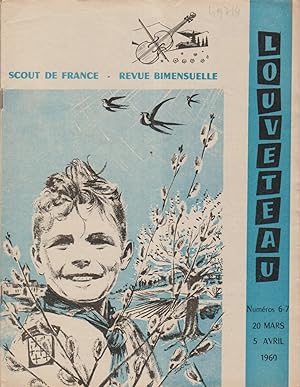 Louveteau 1960 N° 6-7. Revue bimensuelle des Scouts de France. 20 mars 1960.