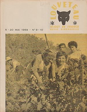 Louveteau 1959 N° 9-10. Revue bimensuelle des Scouts de France. 5 mai 1959.