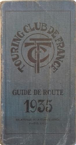 Guide de route.1935.