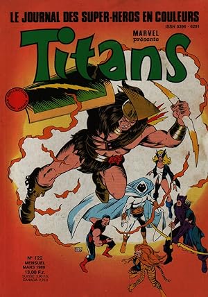 Titans N° 122. Mars 1989.